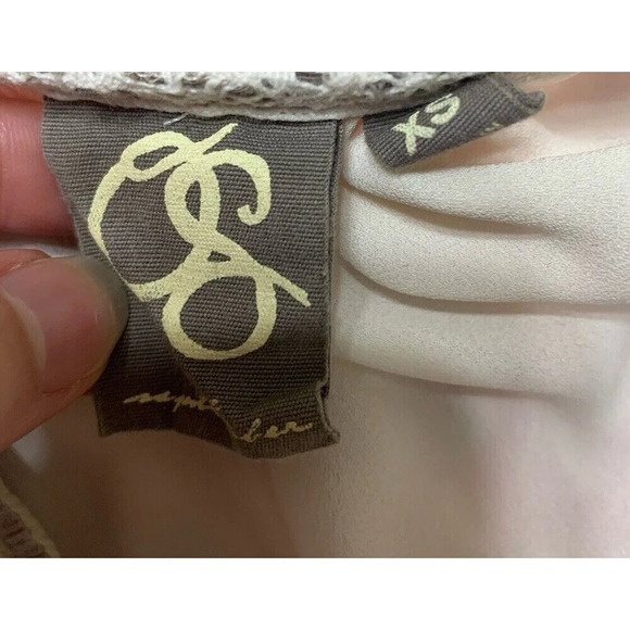 Anthropologie One September Pasto Tank Top Women's Size XS Beaded Embroidered - Picture 6 of 6